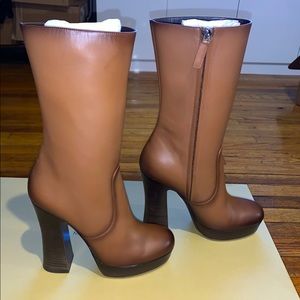 Michael Kors Collection Emmy platform boot